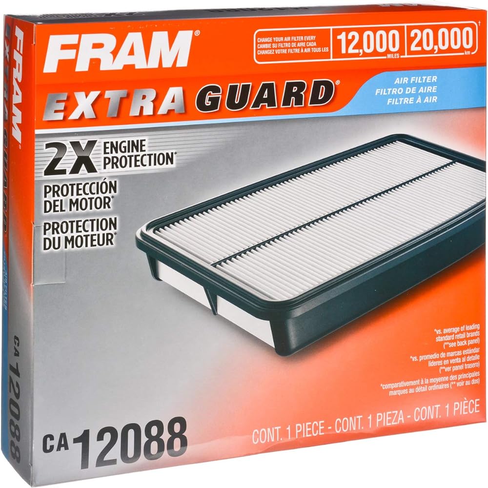 Fram CA12088 Extra guard rectangular panel air filter