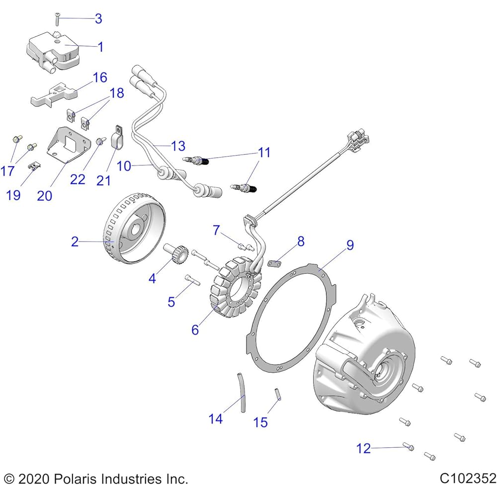Polaris Spark Plug Parts 3022438