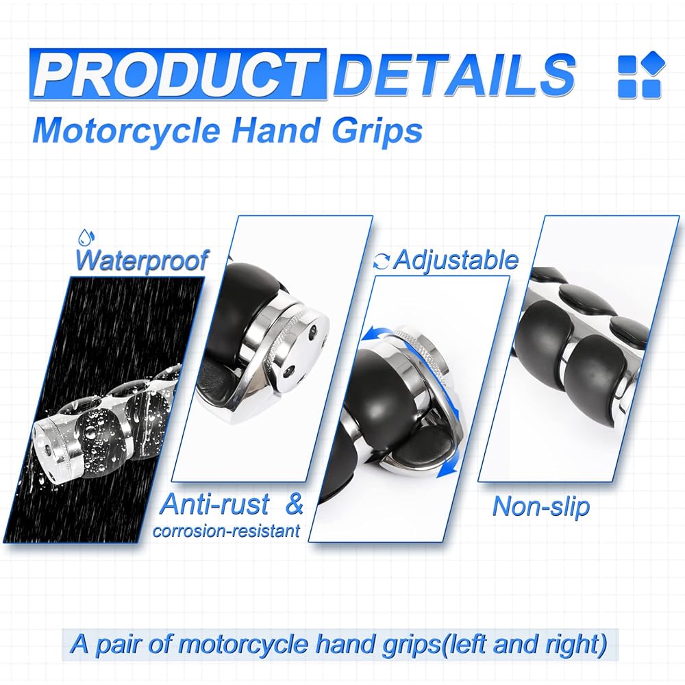 1 inch hand grip for motorcycles 1 INCH 87om507957