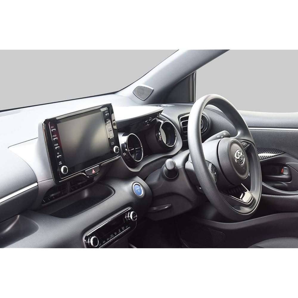 SecondStage Toyota Yaris Meter Ring Panel Piano Black/T542BLK