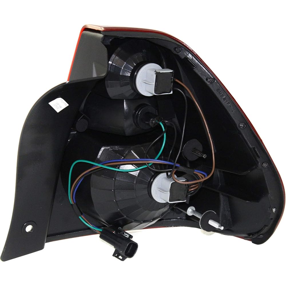 Tail light assembly. Compatible with the 2004-2008 type chivilum ribs. 2008 -style classic driver's seat side.