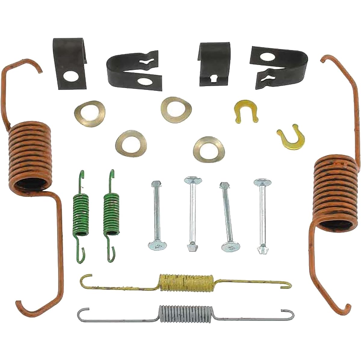 ACDelco 18K706 Professional Rear Drum Brake Spring Kit with Springs, Pins, Retainers, and Washers