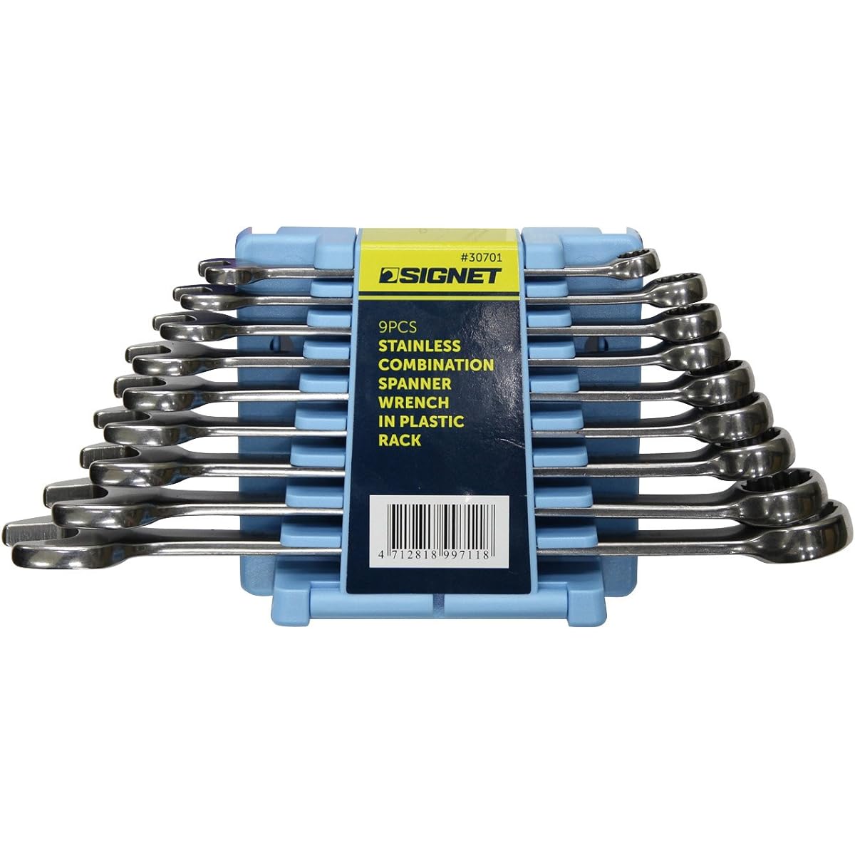 SIGNET 30701 9PCS Stainless Steel Combination Wrench Set 30701