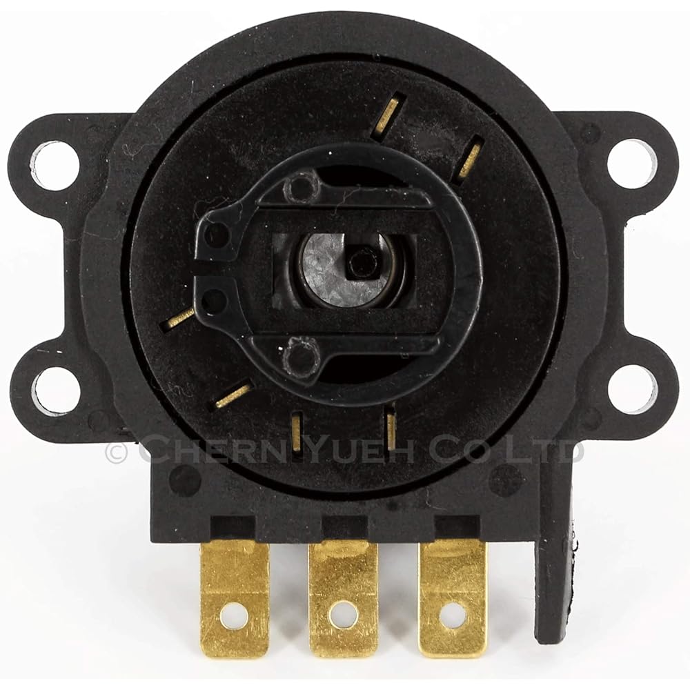 Ignition Switch Side Hinge 99-13 Harley Black 71313-96A (Black)