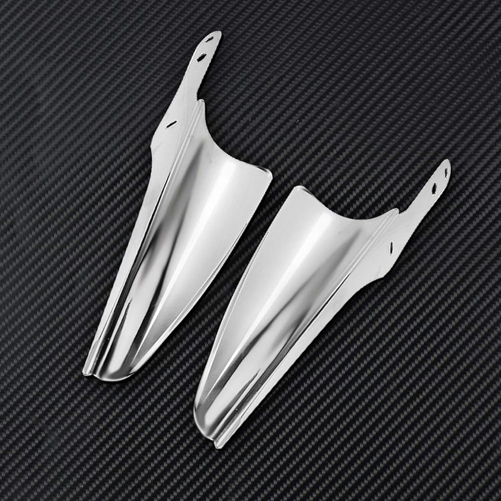 YHMTIVTU Front Fork Mount Wind Deflector for Harley Touring Road King
