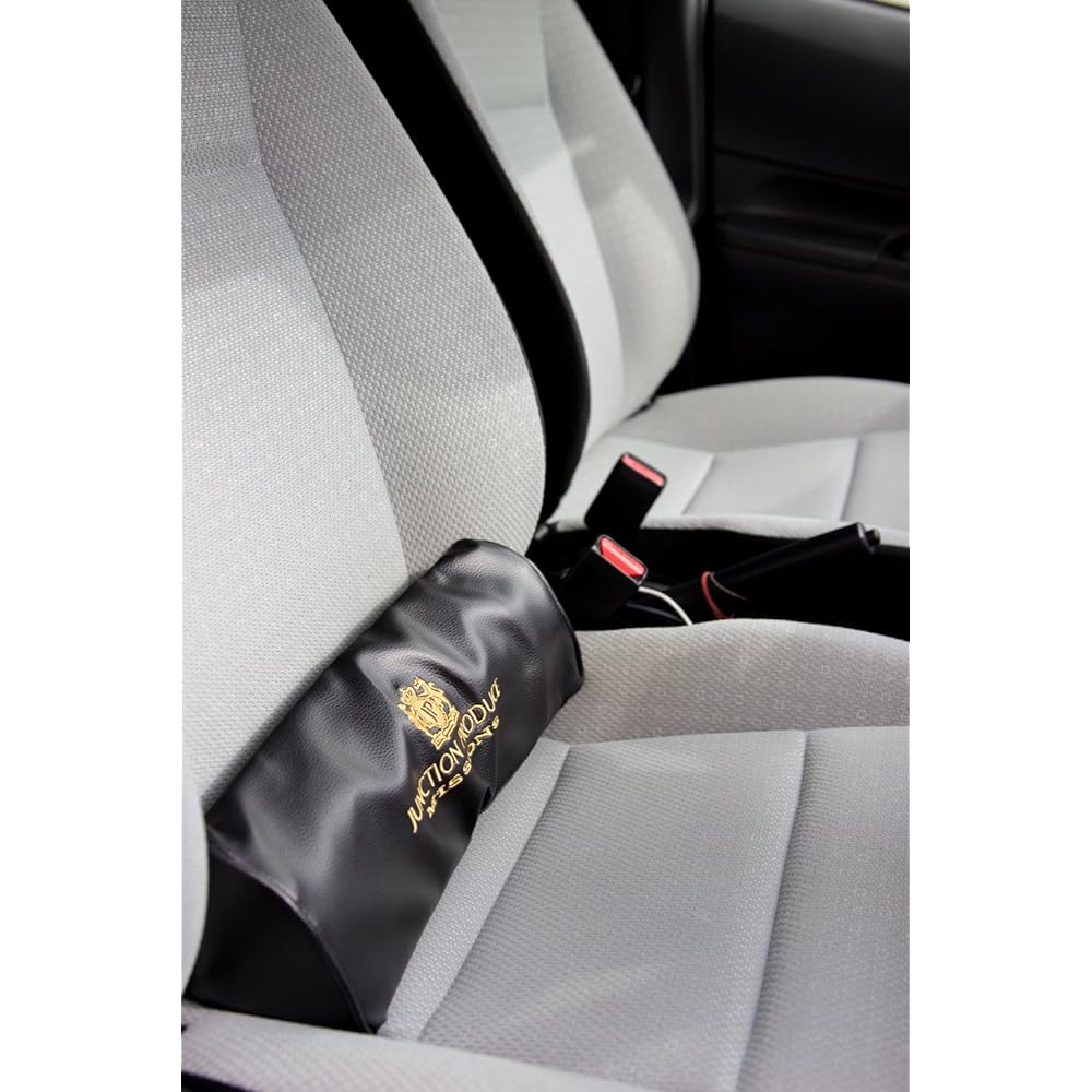 JUNCTION PRODUCE MISSIONS Embroidered Logo Hip Pad Seat Cushion Black x Gold GM227719