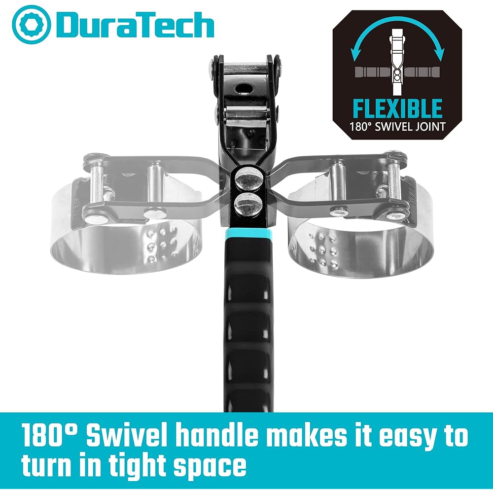 DURATECH Small rotation oil Filter Rench oil Filter removal tool 2-3/4 inch ~ 3-1/4 inch is ideal for fitting car repair tools
