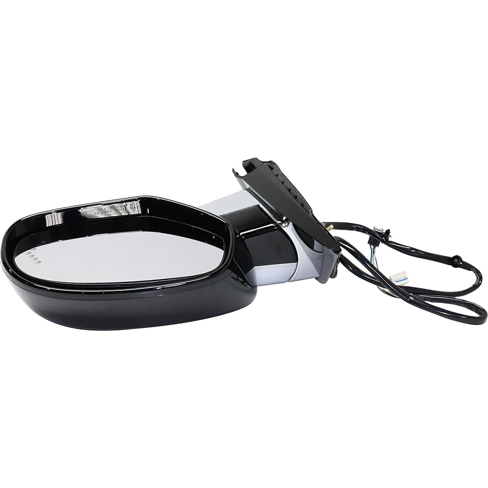 KOOL VUE Mirror passenger seat side 2014-2018 Chevrolet Silverado 1500 2015-2019 Silverado 2500 HD compatible 2014-2018 GMC Sierra 1500 Power glass heated Memory