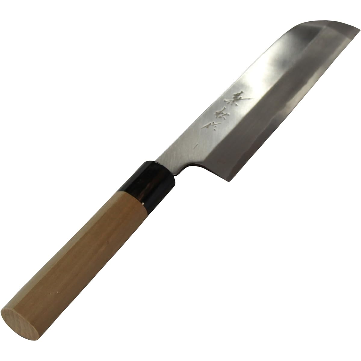 Kanematsu made Japanese steel sickle-shaped thin blade knife 19.5cm
