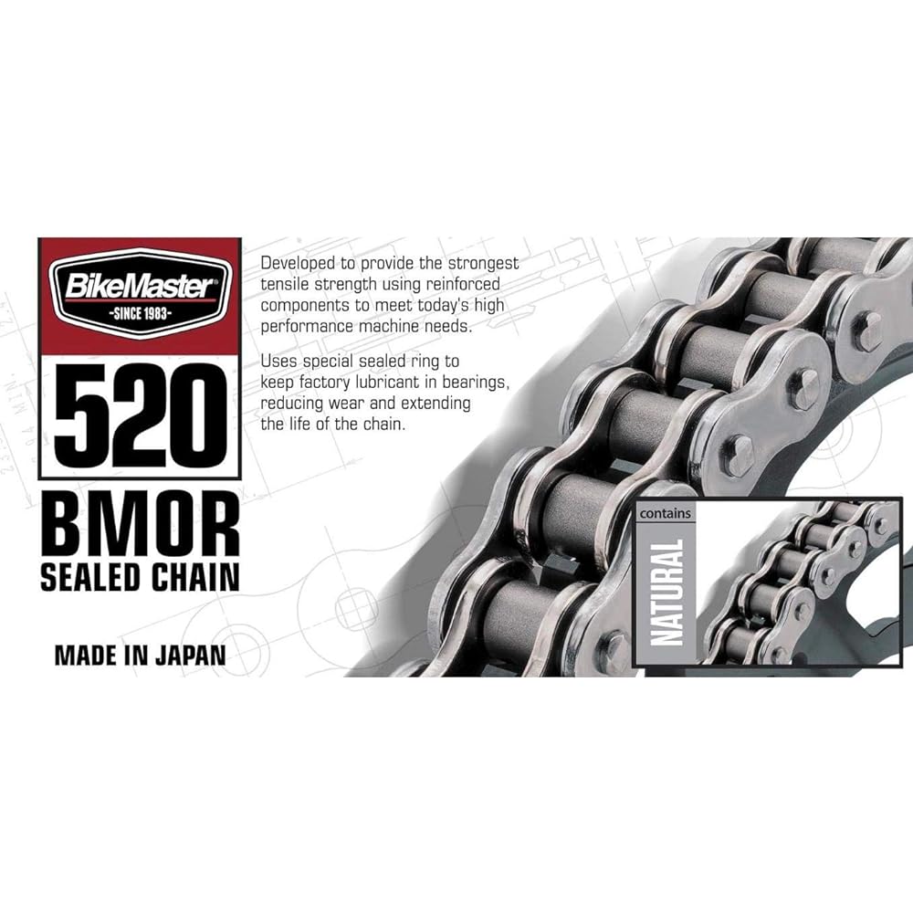 BIKEMASTER 520 BMOR Series O Ring Chain 520X110
