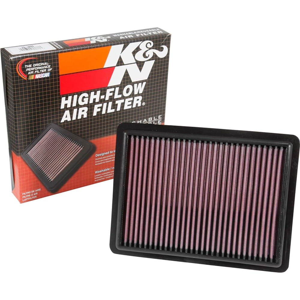 K & N engine air filter: High performance, premium, washing, replacement filter: 2016-2019 Honda/Acula (URV, Avancier, RDX), 33-3096