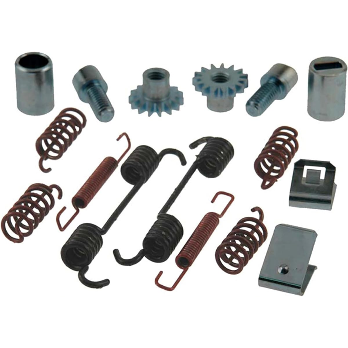 ACDelco 18K1787 Professional Rear Parking Brake Hardware Kit with Springs, Screws, Nuts, Tips, and Grease