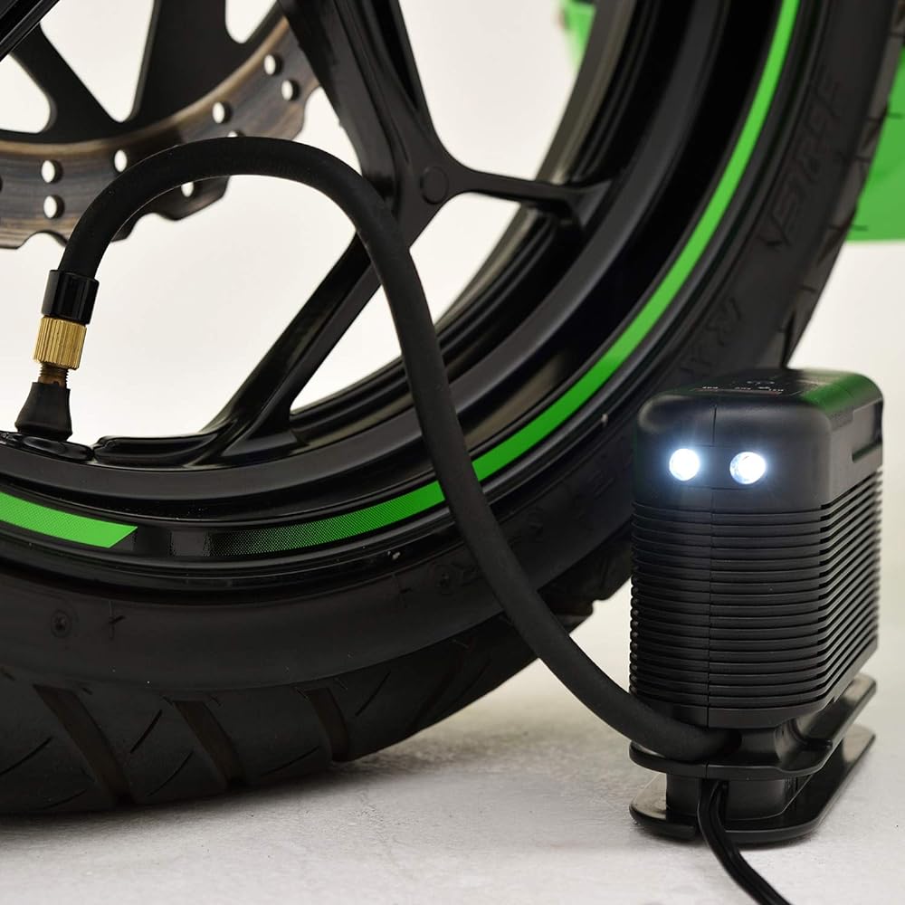 Daytona Motorcycle Puncture Repair Tubeless Tire Electric Inflator Injectable Sealant Puncture First Aid Kit 99890