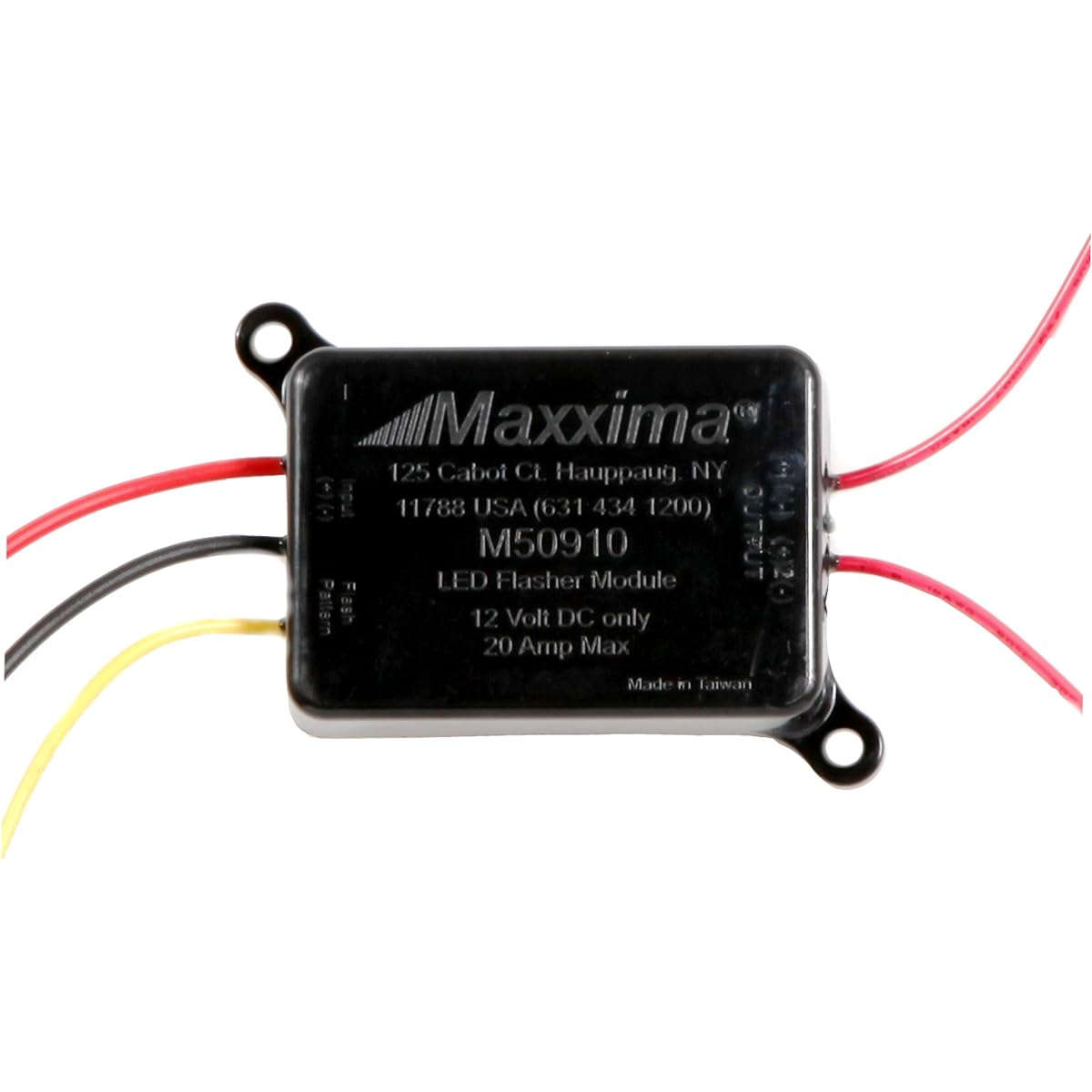 MAXXIMA M50910 LED flasher module 16 types of selected flash patterns