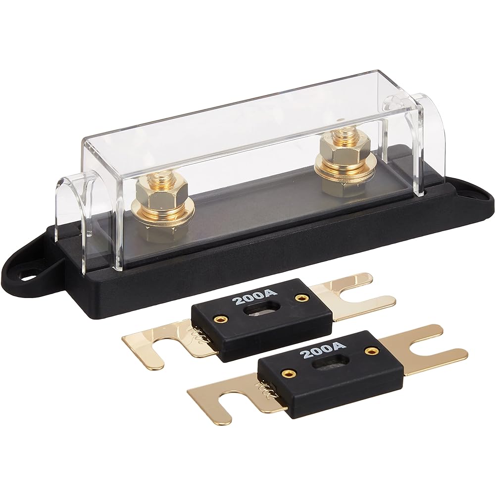 ONE GAIN fuse holder set for inverter protection ANL fuse 200A ANL200A-FH anl200-fh-g