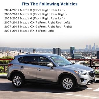 Power Windowlift Motor replacement Mazda 3 Mazda 5 Mazda 6 Mazda CX-7 Mazda CX-9 Mazda RX-8 | Replacement # G22C5858XF, GJ6A5858XB 742-802