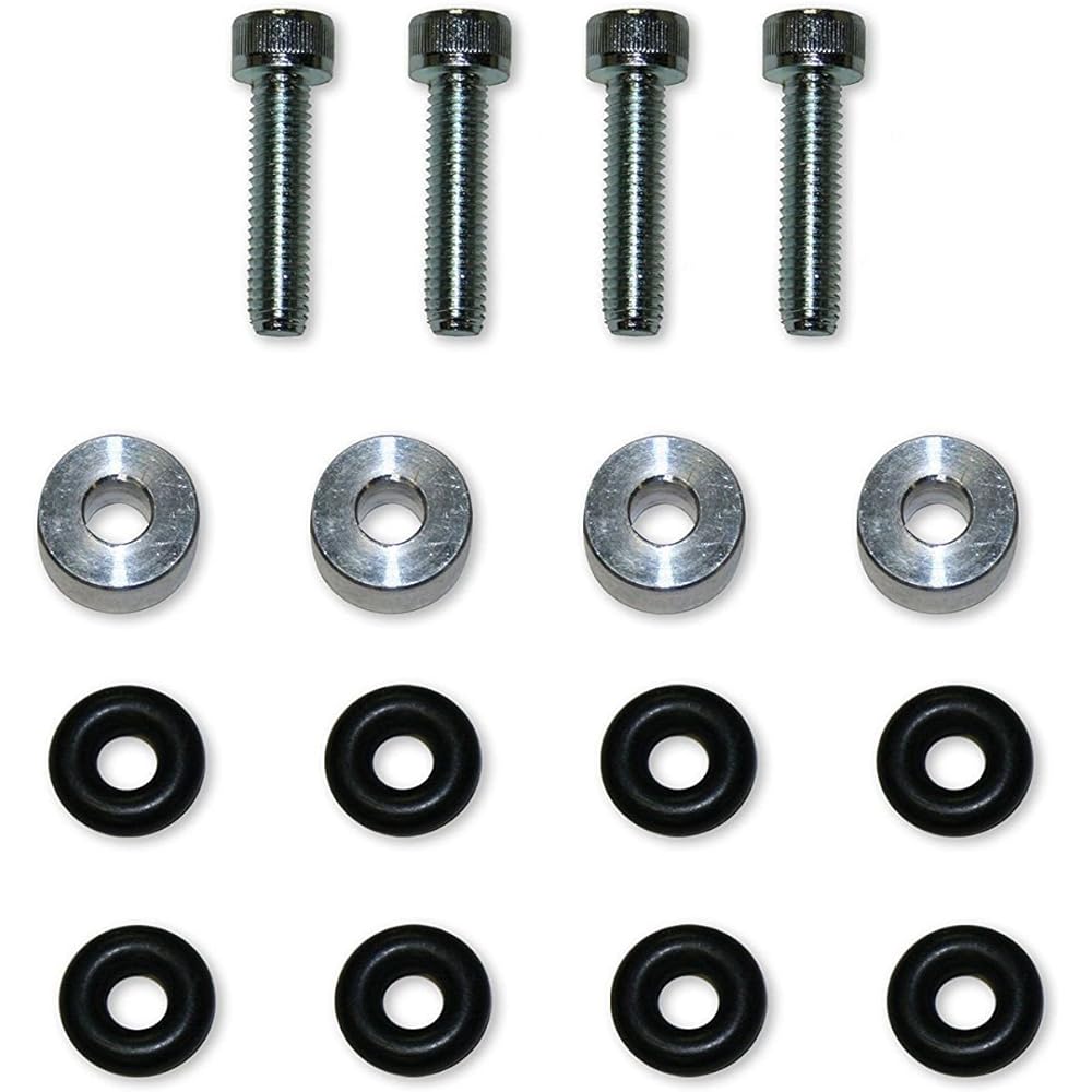Michigan Motorsports LS2 Fuel Spacer Kit LS2 Intake Mani Hold for LS1/LS6 Injector