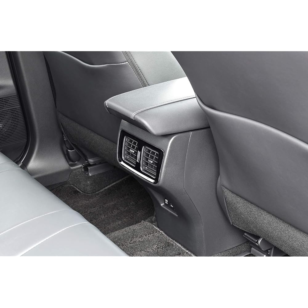 SecondStage Toyota Harrier 80 Series Rear Seat Duct Panel Piano Black/T529BLK