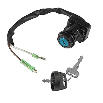 Caltric Ignition Key Switch Kawasaki Bayou 300 KLF300 4X4 1989-2003 ATV Switch