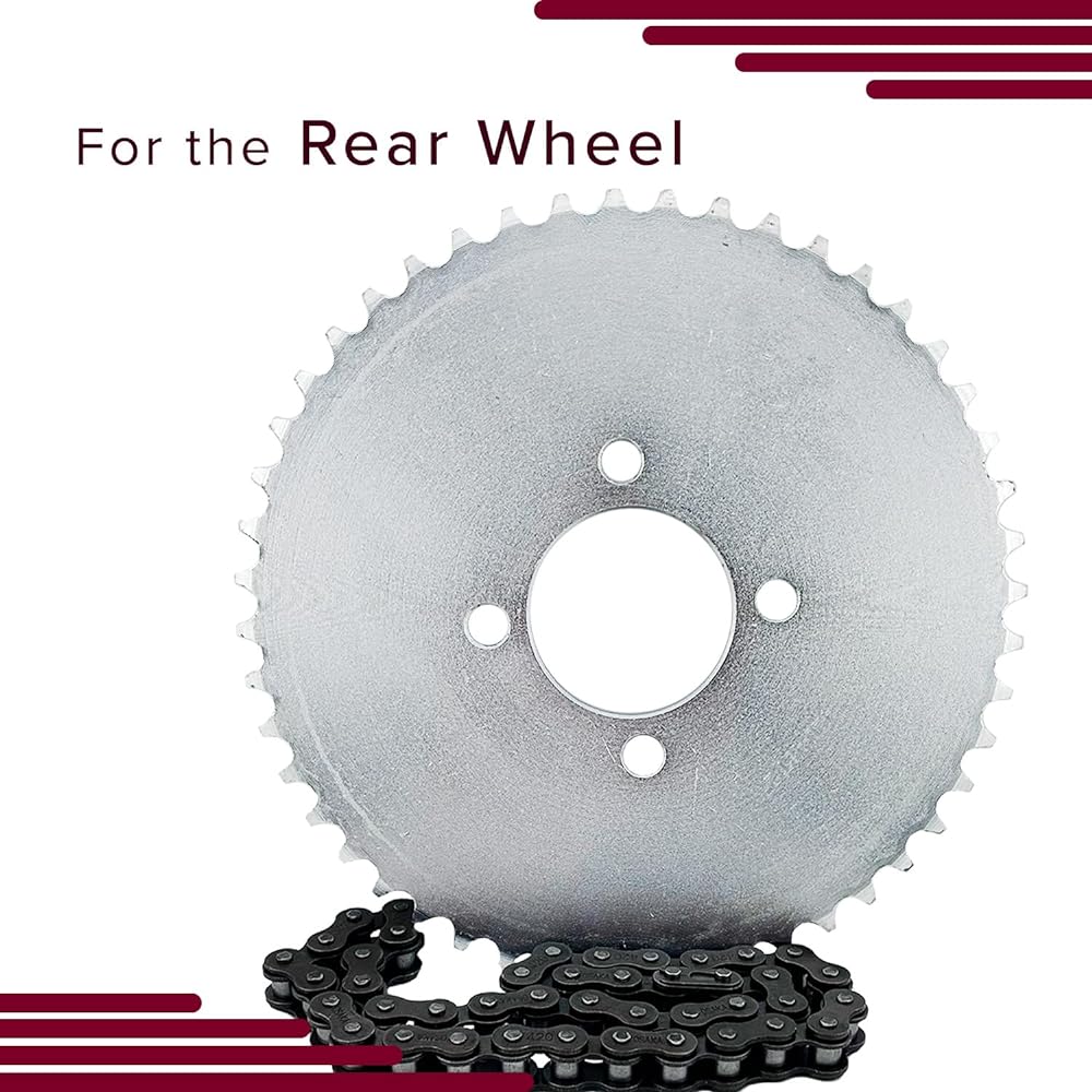 ALVEYTECH #40/41/420 chain 48 teeth sprocket go -kart & mini bike