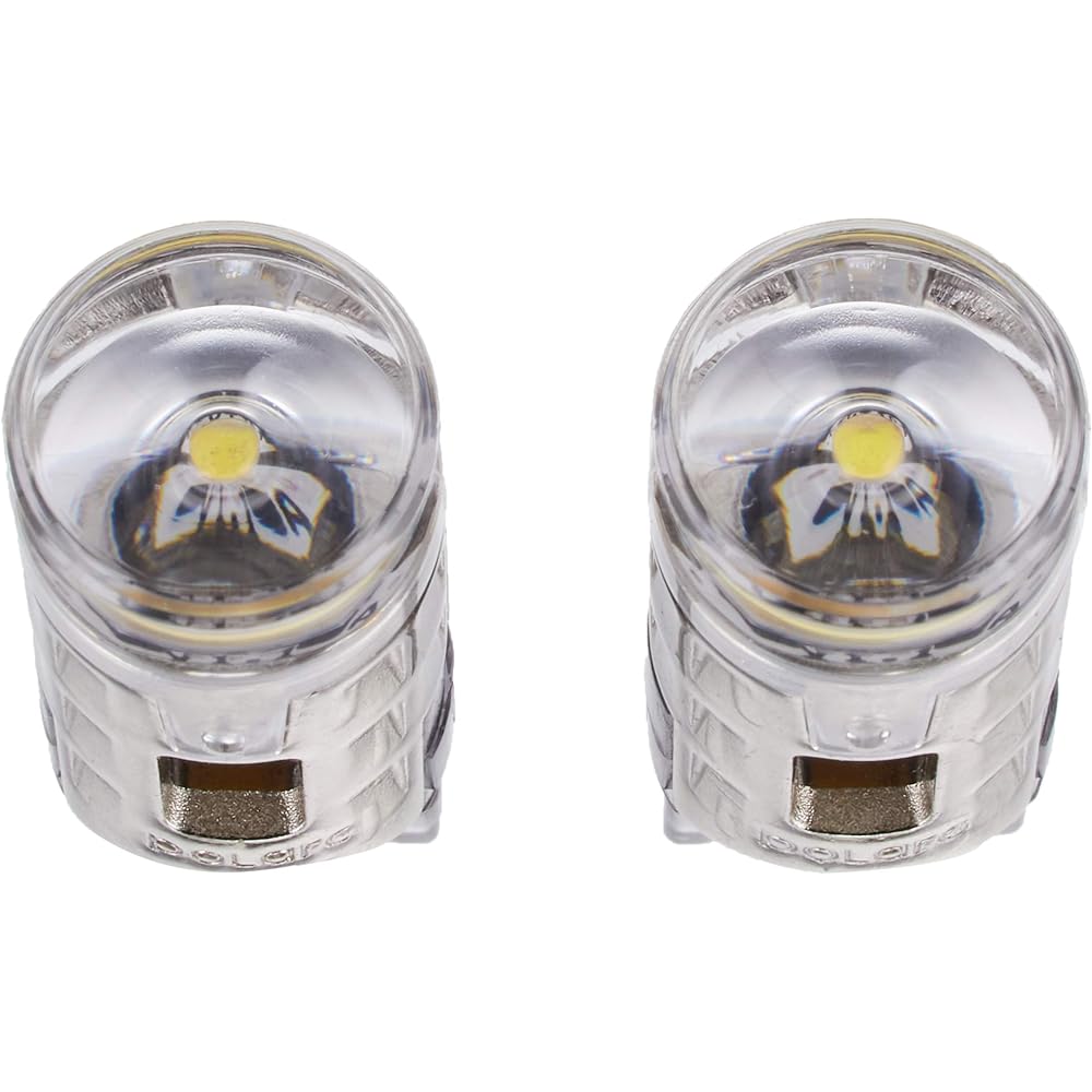 Nissei Industries POLARG Position Room License Lamp P2927W 110 Lumens T10 5000K 2 Pieces J-188