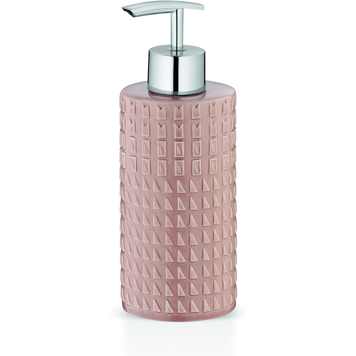Kela Soap Dispenser Size:∅6.5×H19cm Porcelain Rose Lenora 24212