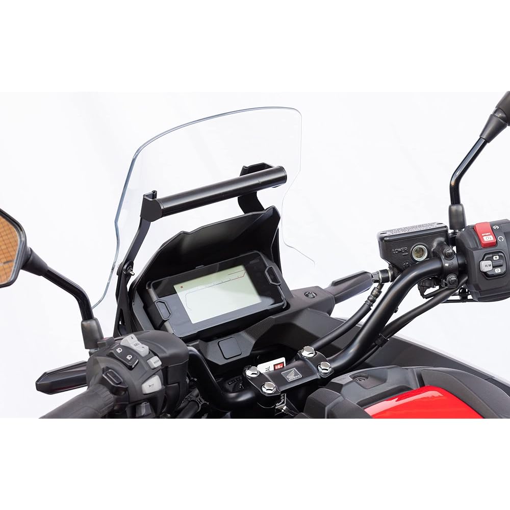 Kijima Motorcycle Bike Parts Handle Mount Stay Maximum Loading Capacity: 1.5kg NC750X/DCT ('21-) Steel Matte Black Finish HONDA 204-0709