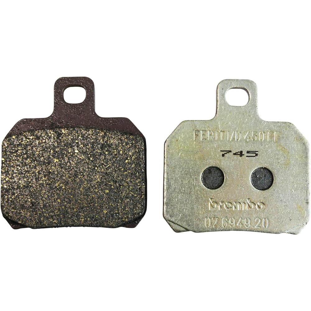 Brembo 107.6949.11 Brake Pad, 1 Pin, 2 P, Standard Product, New Crab ?32/34
