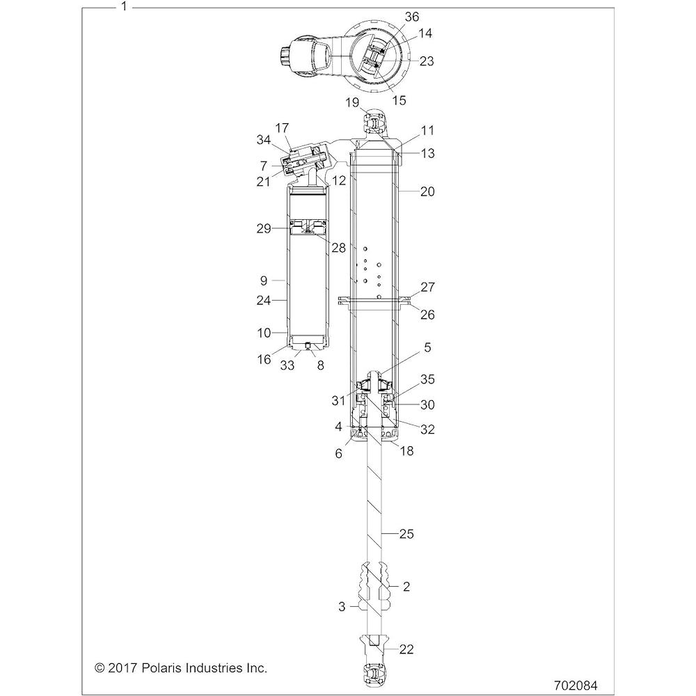 POLARIS RZR eyelet genuine OEM parts 1501174 1 piece