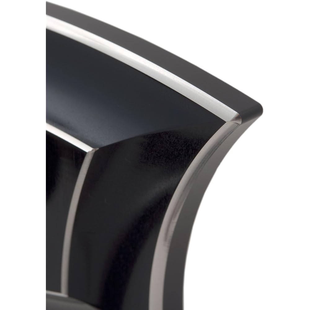 Ken's factory Rapid Series Mirror Vanquish Black & Machine Cut Right Bike Mirror (Rapid Series Mirror Vanquish Black & Machine Cut Light) 12-203