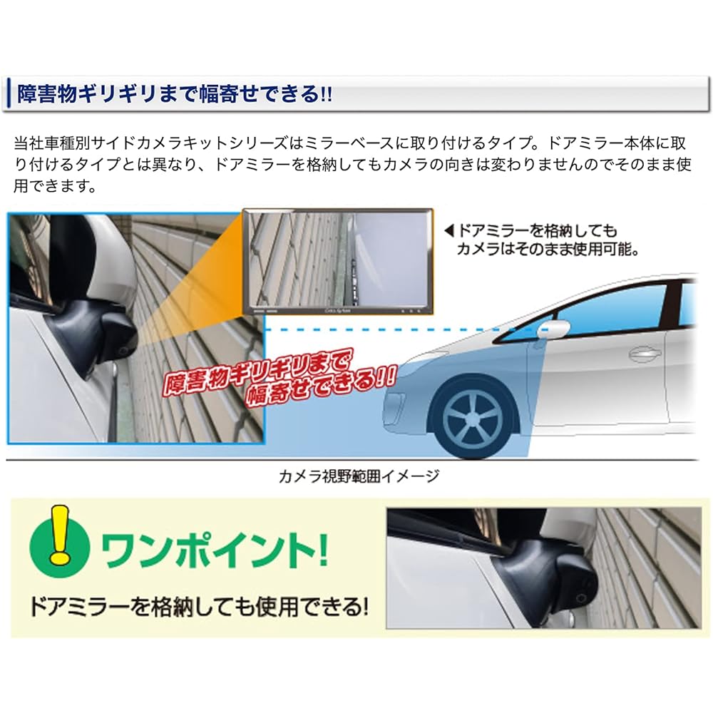 Datasystem Side Camera Kit (Standard Type) for Forester (SJ5 / SJG) SCK-49F3N Datasystem