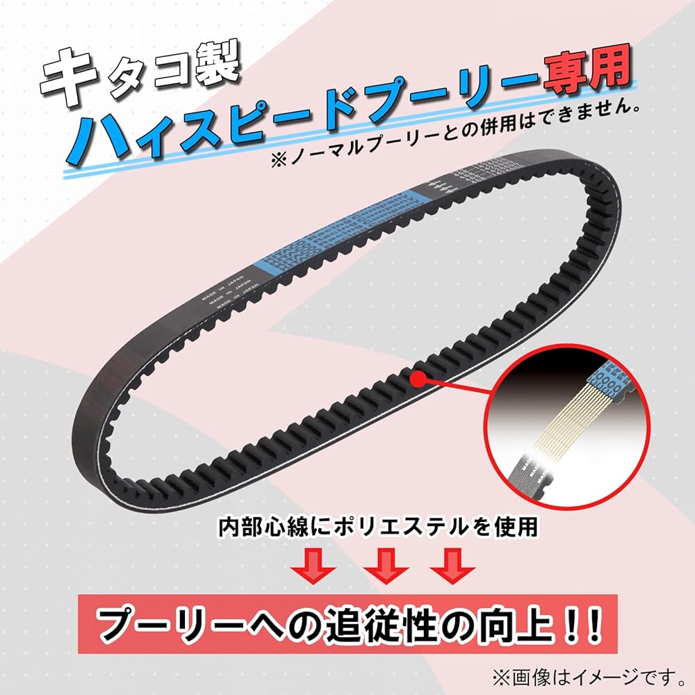 KITACO Drive Belt (Type X) Lead 110/Lead 110EX 468-1425000