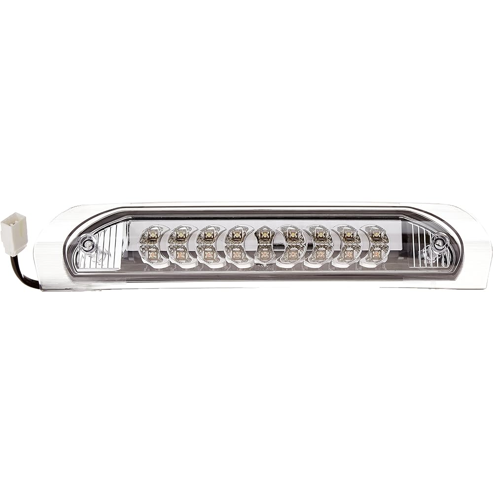 Spec-D Tuning LT-RAM02RBCLED-CY Dodge Ram 1500 Standard Crew Extended Clear Chrome 3Rd Third LED Brake Light