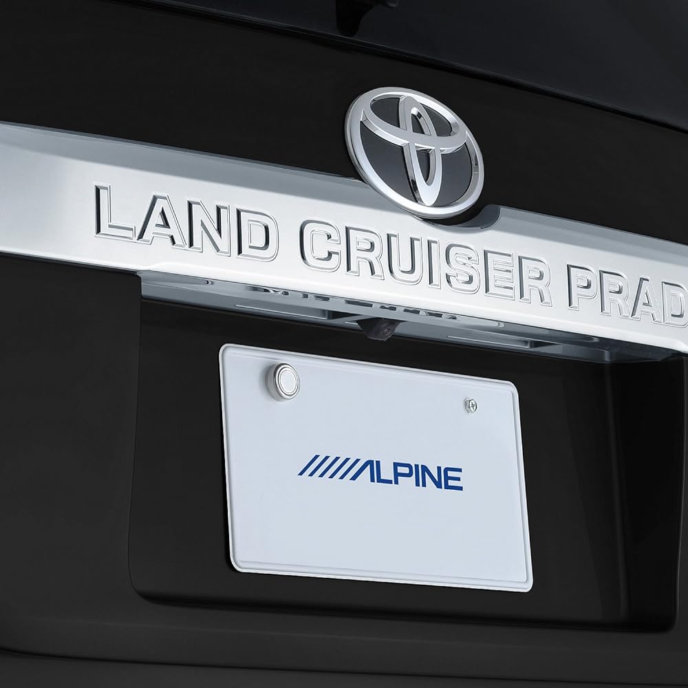 ALPINE Land Cruiser Prado 150 Series Exclusive Back View Camera Package (Black) HCE-C1000D-LP