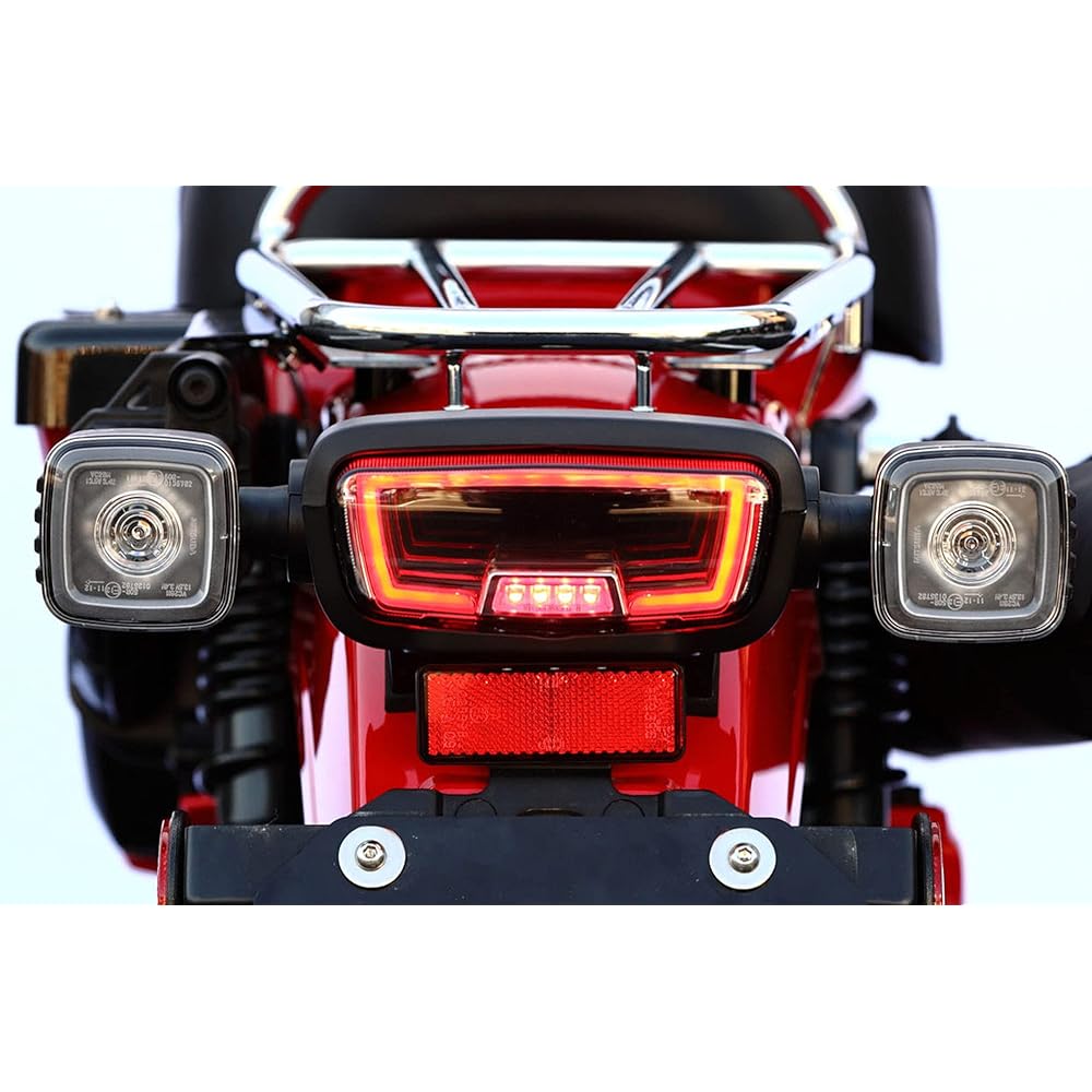 Kijima Motorcycle Tail Lamp LED CT125 Hunter Cub (JA55/JA65) Tail Lamp Unit Smoke Lens 217-7020