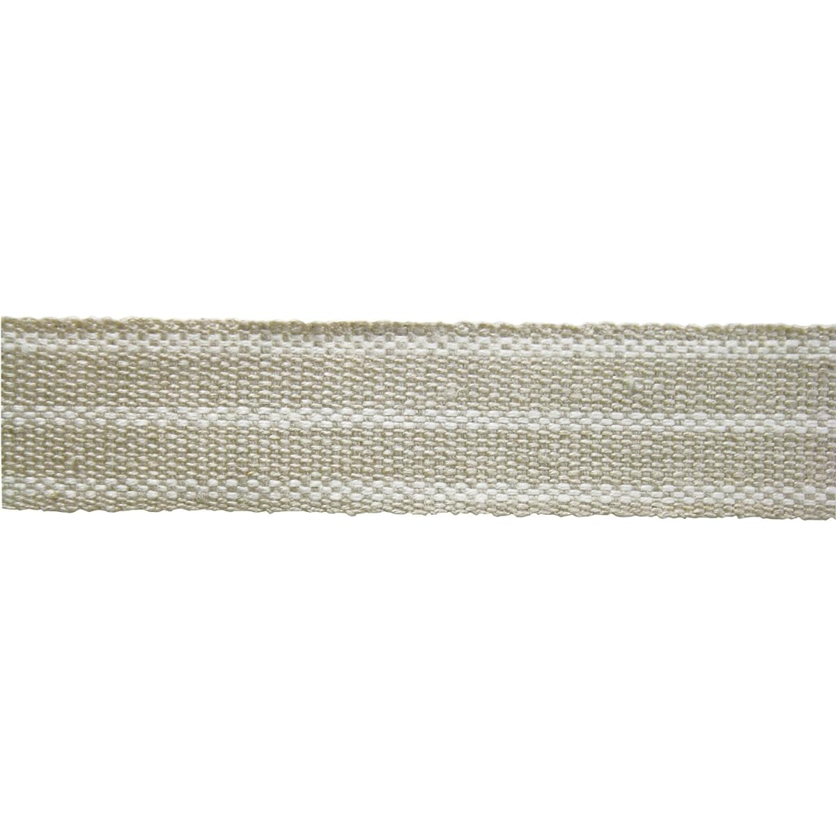 Tokyo Ribbon Linen Basic Stripe #01 18mm×20m