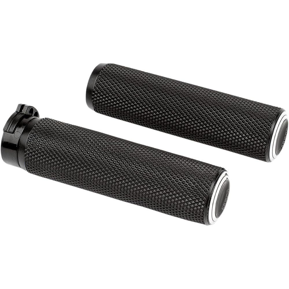 ARLEN NESS / Allenness Grip Dual Ring Throttle by Wire Black | 07-310