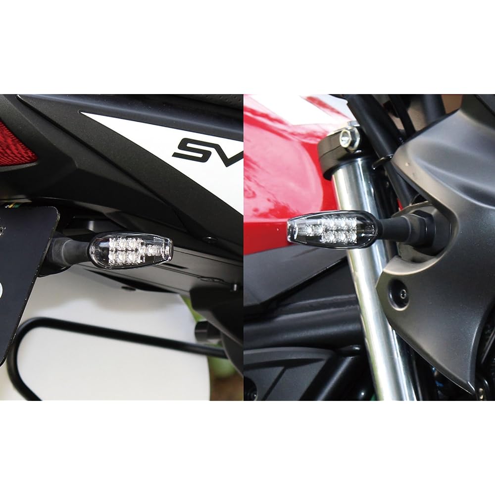 Kijima Motorcycle Turn Signal LED TRL2 Type SV650/ABS Clear Lens SUZUKI 219-5171