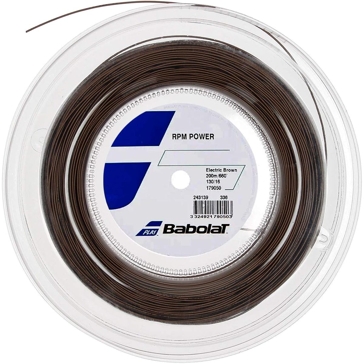 Babolat Tennis Gut String RPM POWER RPM Power 125/130 200m Roll BA243139