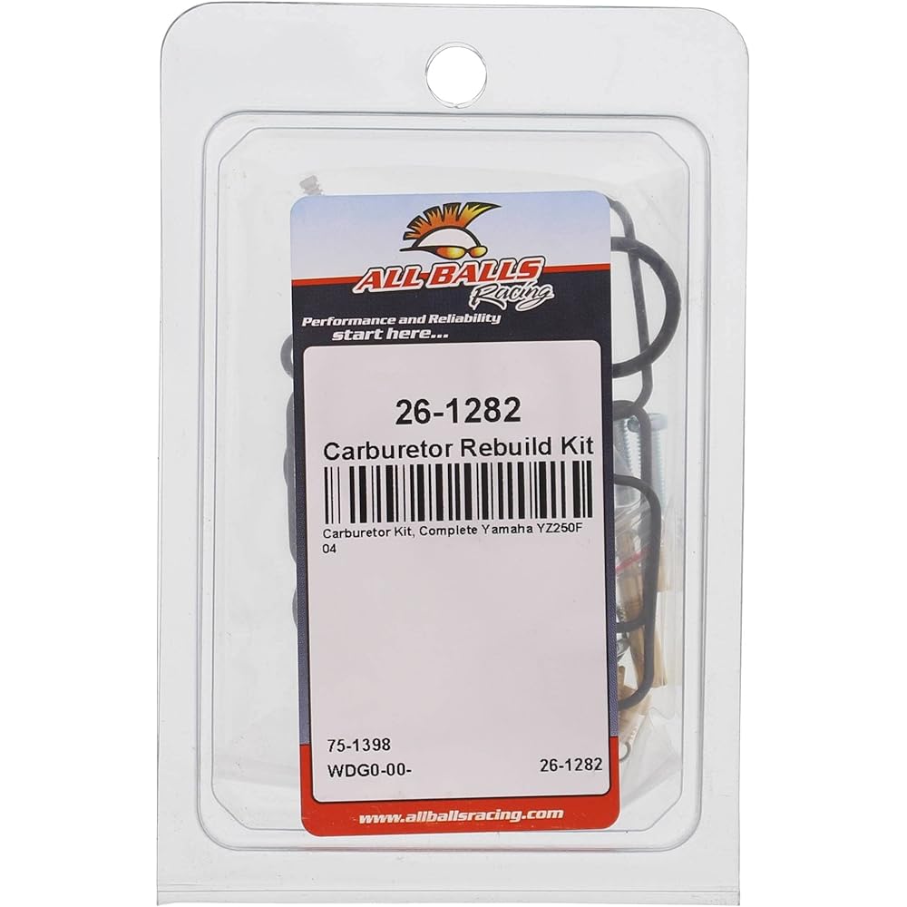 All balls 26 - 1282 Carburetor repair kit (26 - 1282 YAMAHA YZ250 F 2004)