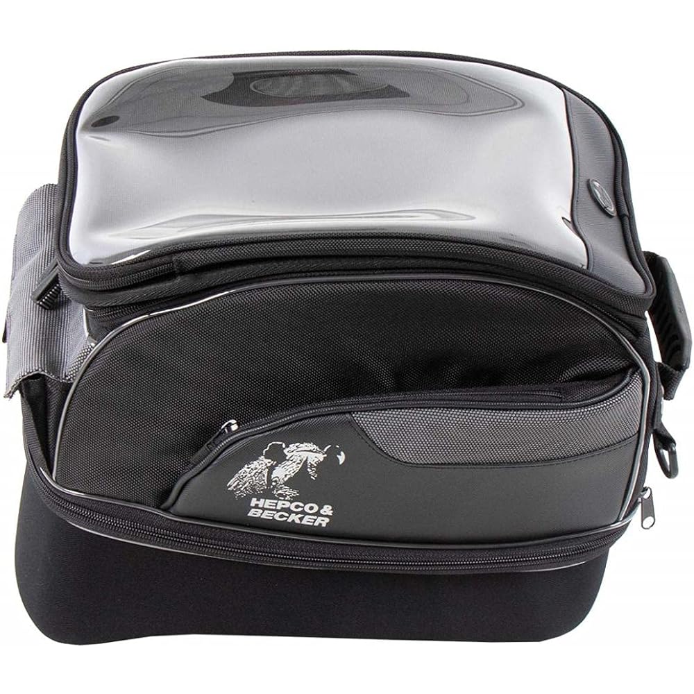 HEPCO&BECKER STREET TOURER Tank Bag XL 300x380x280(360)mm 18-23L Black 640801-0001