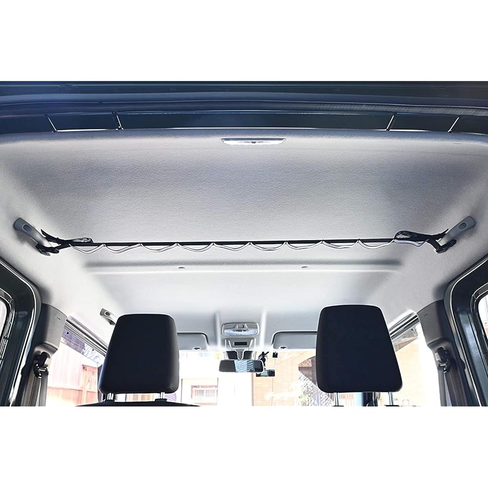 Wastelander 7-piece set for Jimny JB64W/Jimny Sierra JB74W (Seat cover WL-0748 x 2 sets/Privacy shade rear 3-sided set WL-0751 x 2 sets WL-0750 x 1 set/Shift lever storage WL-0749