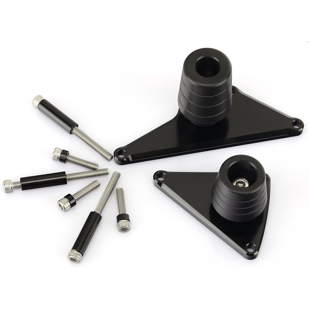 Motorcycle body frame slider protector. BMW S1000RR 2009-2011 FS-SRR0911-BLA@#XA2