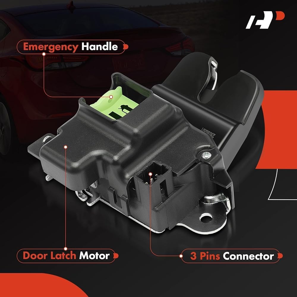 A-PREMIUM Trunk Rock Actuator Kia Rio 2012-2017 Reartail Gate compatible