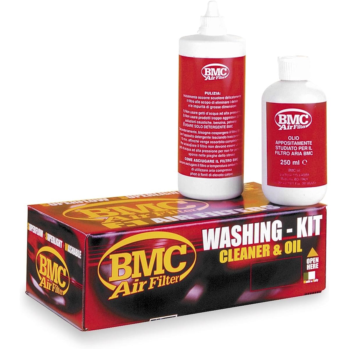 BMC Air Filter Cleaning Kit -Detergent and Oil