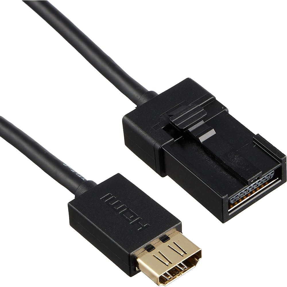 ALPINE HDMI Type E to A conversion cable (for genuine car navigation video output) KCU-610HE