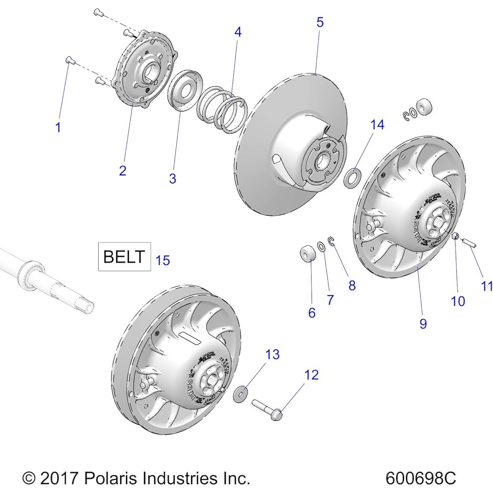 POLARIS Drive Belt Part 3211215