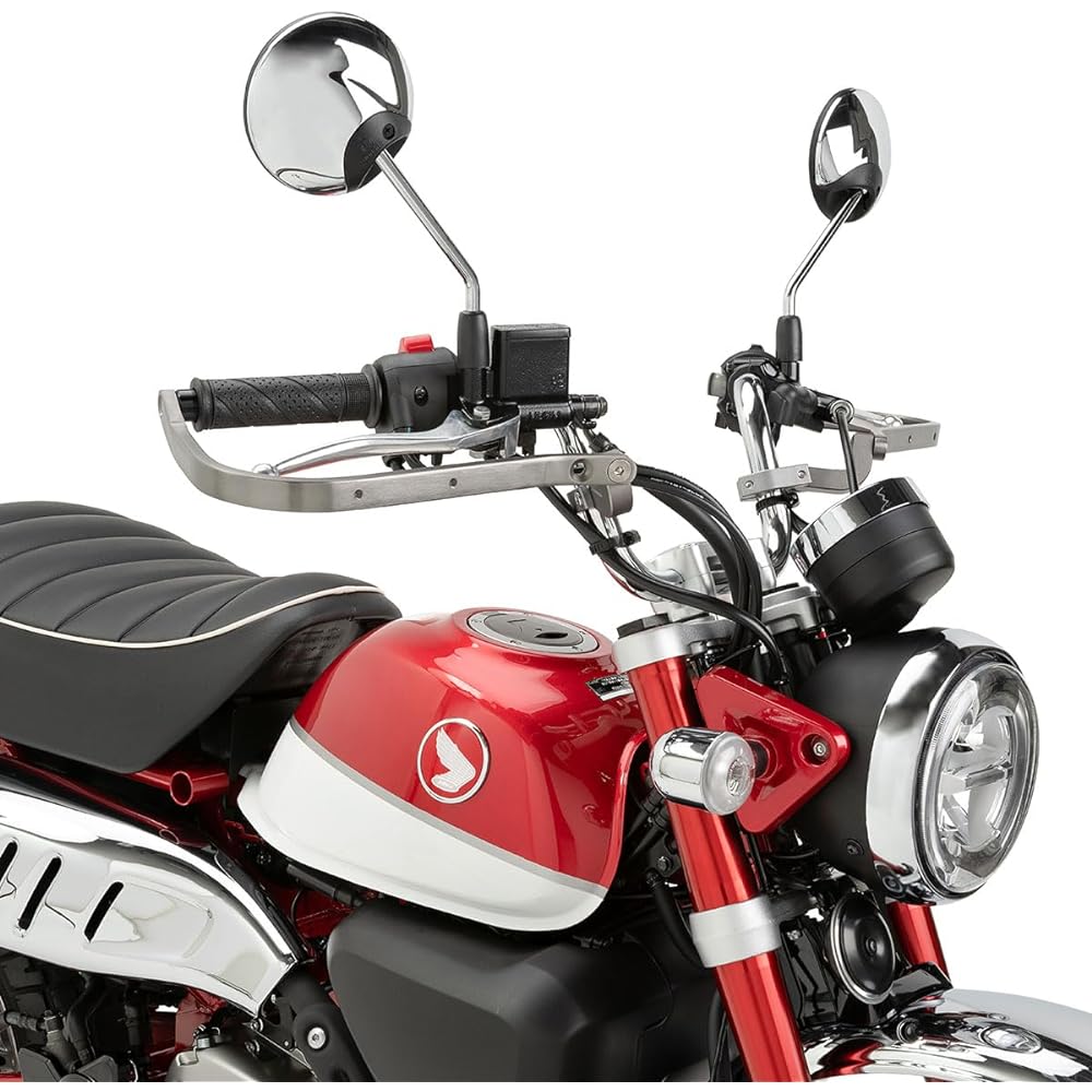 ZETA Adventure Armor Hand Guard for Monkey 125 '19-21 (JB02) Titanium Color Genuine Handle Compatible Lever Protection Windproof Aluminum Alloy ZE72-6022