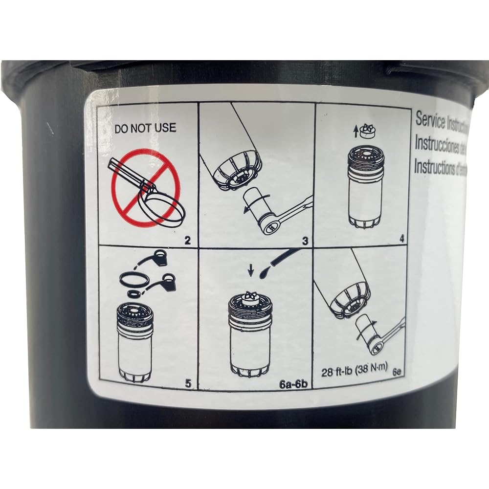 FF63009 Fleetguard fuel filter (for replacing FF63054NNN) (2 packs)