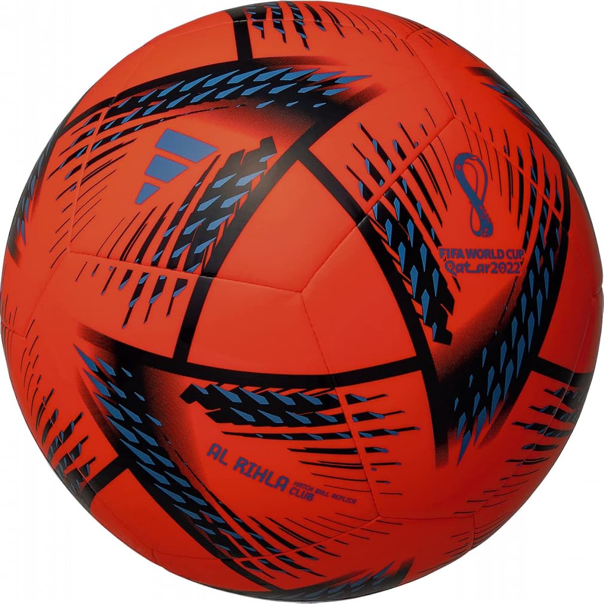 Adidas Soccer Ball No. 5 Al Rifra Club Orange AF5896OR